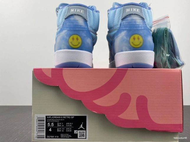 Rep TBkick Jordan Balvin 2 DQ7691-419 J Retro 0815